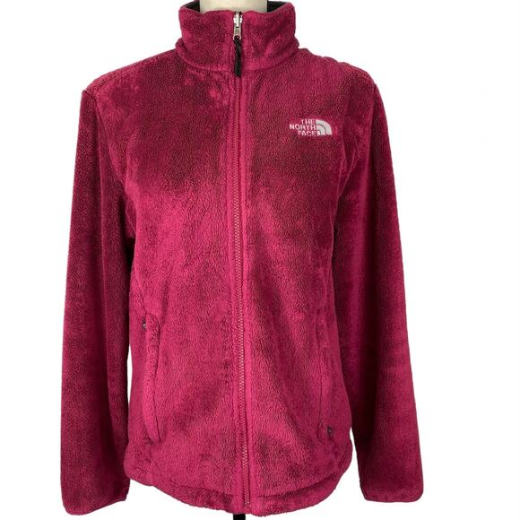 The NORTH FACE OSITO Fleece Jacket Wild Aster Purple Thermal Fuzzy Full Zip - Picture 1 of 15